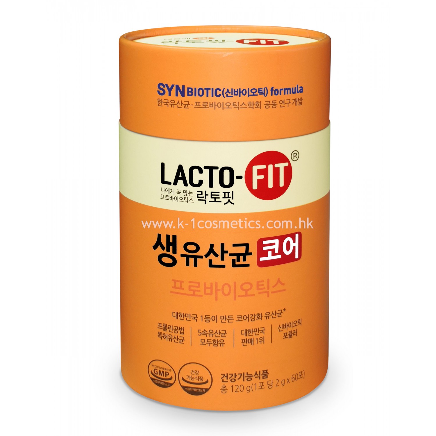 鍾根堂 Lacto- Fit 益生菌增強版 120g (2g X 60條)